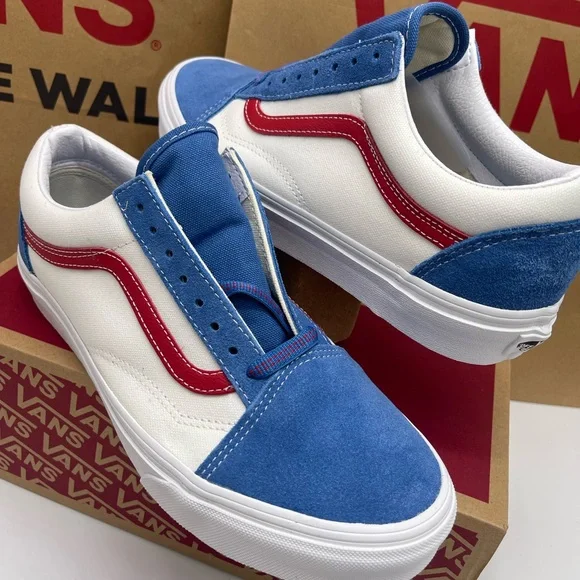 Vans Men’s Old Skool (SportPop) Vallartabl/Red SneakersVN0A38G19XG1